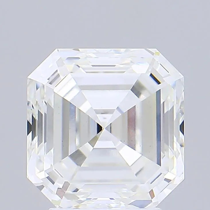 2.74ct Square emerald Lab Grown Diamond (Colour G, Clarity VS1, IGI Certified)