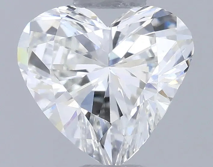 0.50ct Heart Lab Grown Diamond (Colour F, Clarity VS2, IGI Certified)