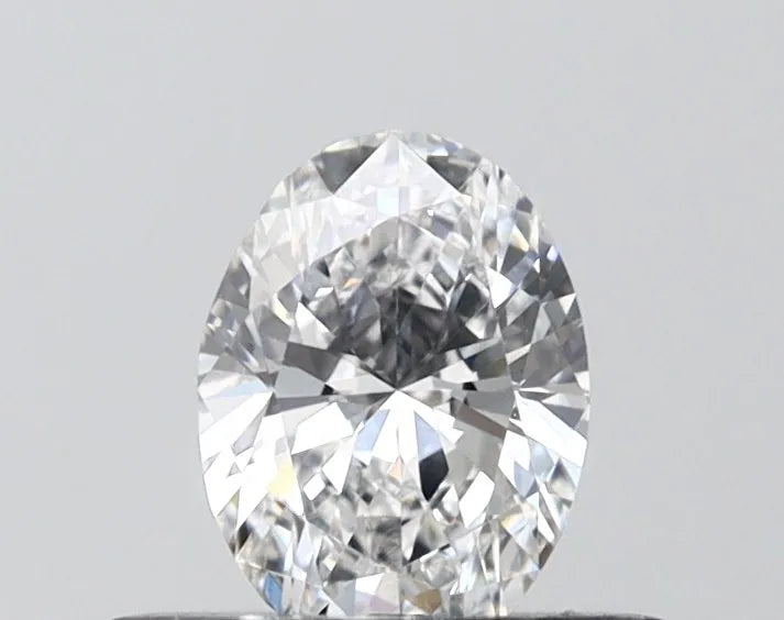 0.50ct Oval Lab Grown Diamond (Colour D, Clarity VVS2, IGI Certified)