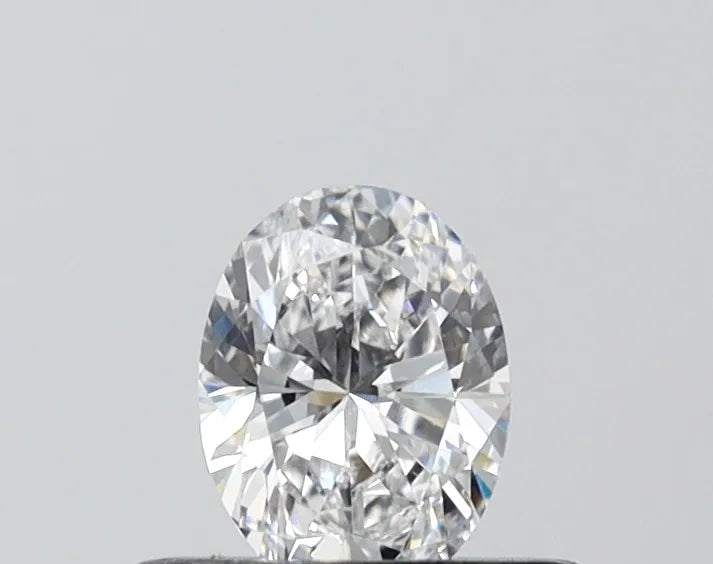 0.50ct Oval Lab Grown Diamond (Colour D, Clarity VVS2, IGI Certified)