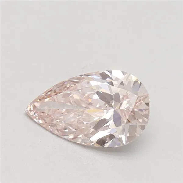 0.57ct Pear Lab Grown Diamond (Colour Fancy Light Pink, Clarity VS2, IGI Certified)