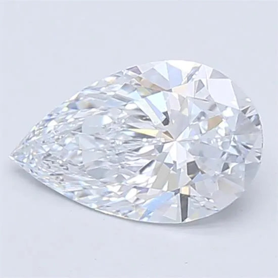 0.66ct Pear Lab Grown Diamond (Colour F, Clarity VVS1, Cut EX, IGI Certified)