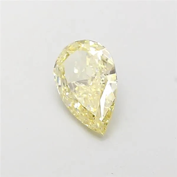 0.76ct Pear Lab Grown Diamond (Colour Fancy Yellow, Clarity VS1, IGI Certified)