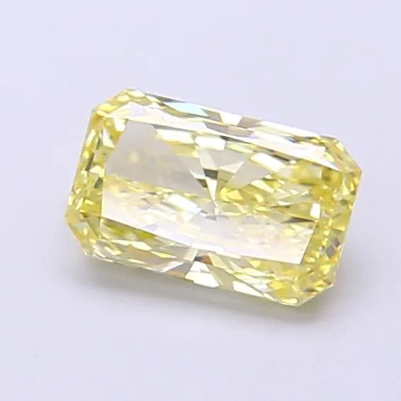 0.77ct Radiant Lab Grown Diamond (Colour Fancy Yellow, Clarity VS1, IGI Certified)