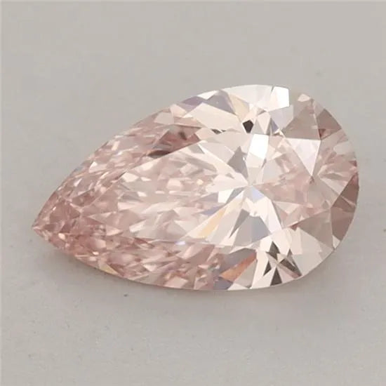 0.80ct Pear Lab Grown Diamond (Colour Fancy Intense Pink, Clarity VS1, IGI Certified)