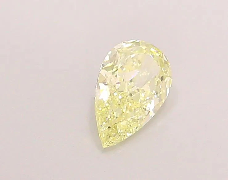 0.81ct Pear Lab Grown Diamond (Colour Fancy Light Yellow, Clarity VS2, IGI Certified)
