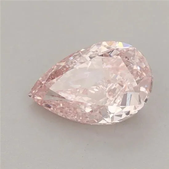 0.85ct Pear Lab Grown Diamond (Colour Fancy Intense Pink, Clarity VS1, IGI Certified)