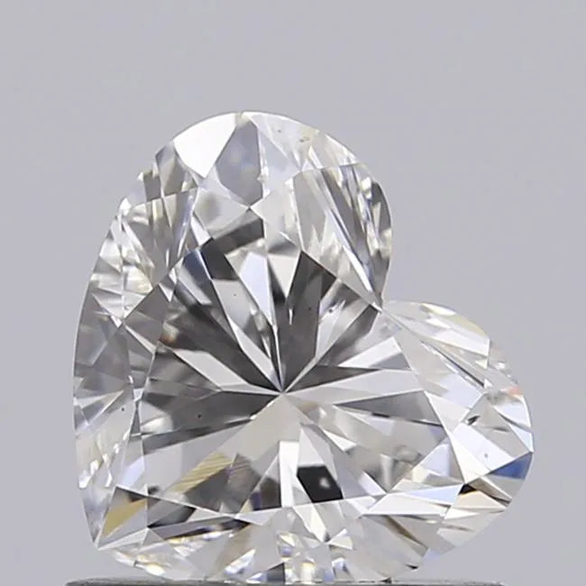 0.86ct Heart Lab Grown Diamond (Colour E, Clarity VS2, IGI Certified)