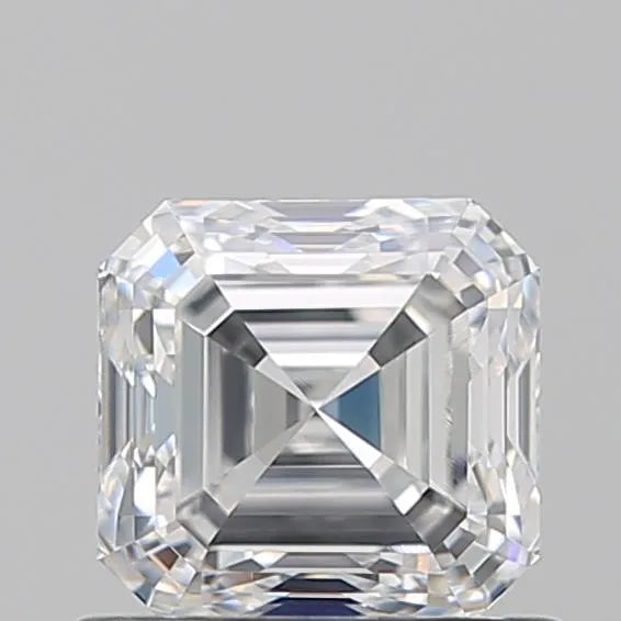 0.90ct Asscher Natural Diamond (Colour D, Clarity VVS1, GIA Certified)
