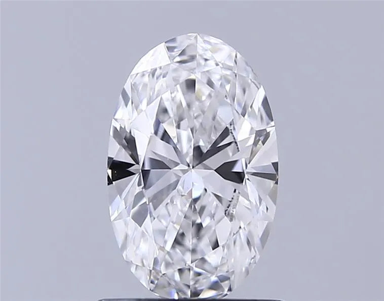 0.95ct Oval Lab Grown Diamond (Colour D, Clarity VVS2, IGI Certified)