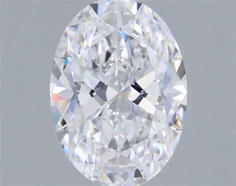 0.97ct Oval Lab Grown Diamond (Colour D, Clarity VVS2, Cut EX, IGI Certified)