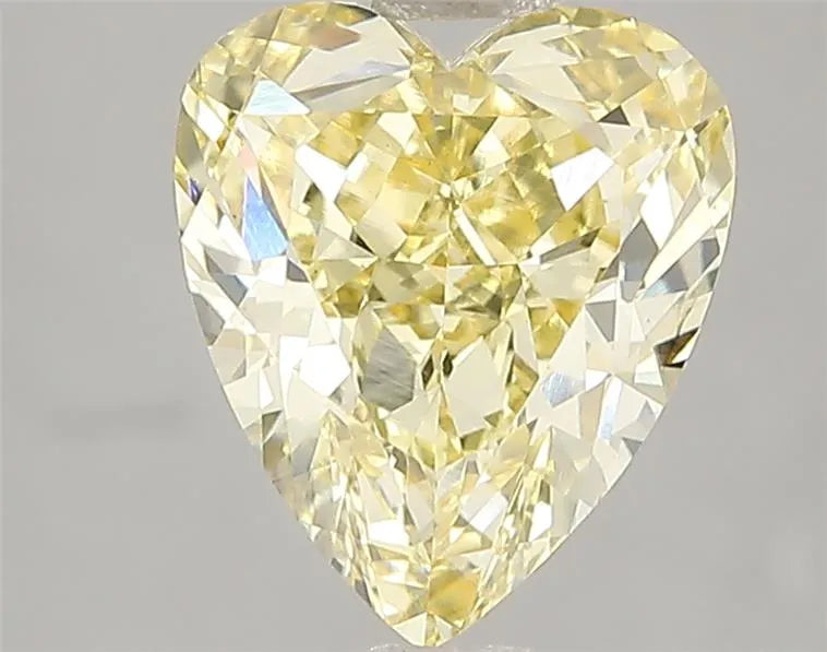 3.00ct Heart Lab Grown Diamond (Colour Fancy Yellow, Clarity VS1, IGI Certified)