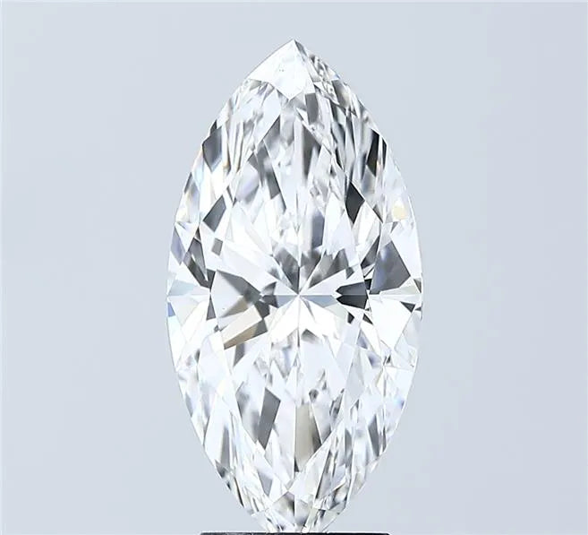 3.03ct Marquise Lab Grown Diamond (Colour E, Clarity VVS2, IGI Certified)