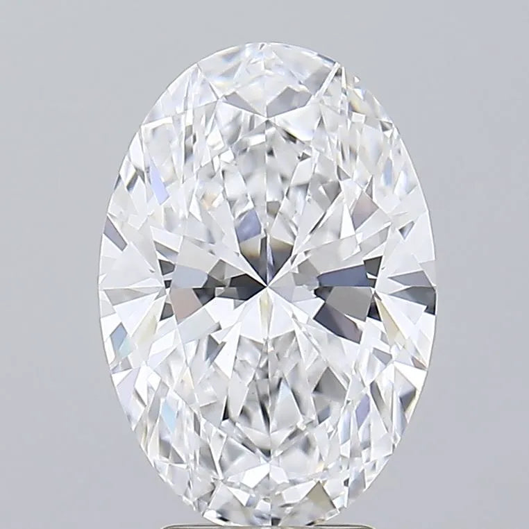 4.04ct Oval Lab Grown Diamond (Colour D, Clarity VS1, IGI Certified)