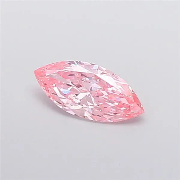 1.00ct Marquise Lab Grown Diamond (Colour Fancy Vivid Pink, Clarity VS1, IGI Certified)