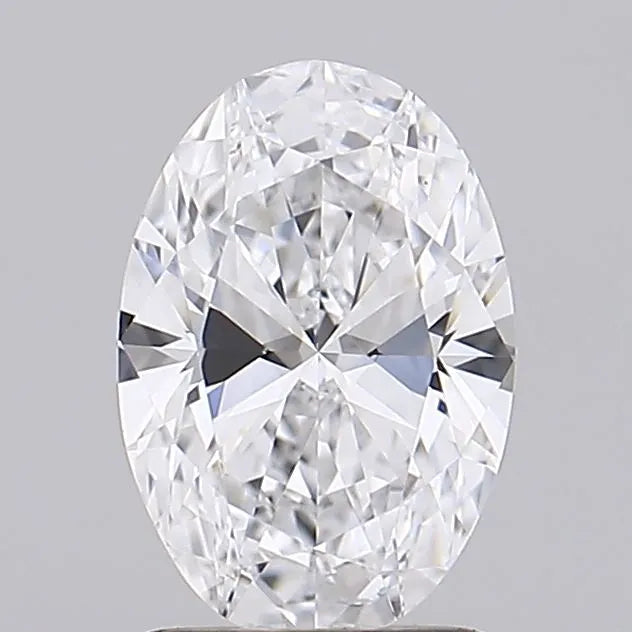 1.00ct Oval Lab Grown Diamond (Colour D, Clarity VVS1, IGI Certified)