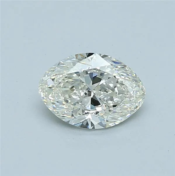 1.00ct Oval Natural Diamond (Colour H, Clarity IF, Cut VG, IGI Certified)