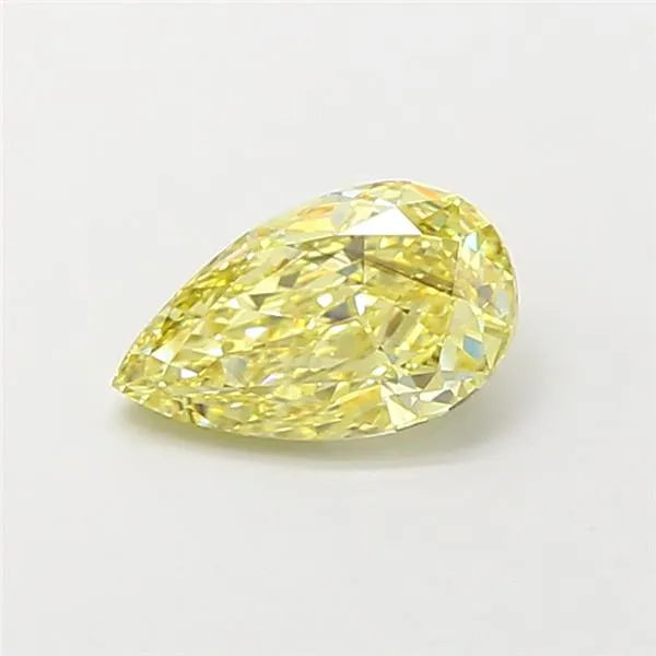1.00ct Pear Lab Grown Diamond (Colour Fancy Intense Yellow, Clarity SI1, IGI Certified)