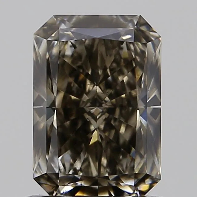 1.00ct Radiant Lab Grown Diamond (Colour Fancy Gray, Clarity VS2, IGI Certified)