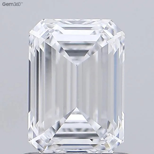 1.01ct Emerald Lab Grown Diamond (Colour D, Clarity VVS1, IGI Certified)