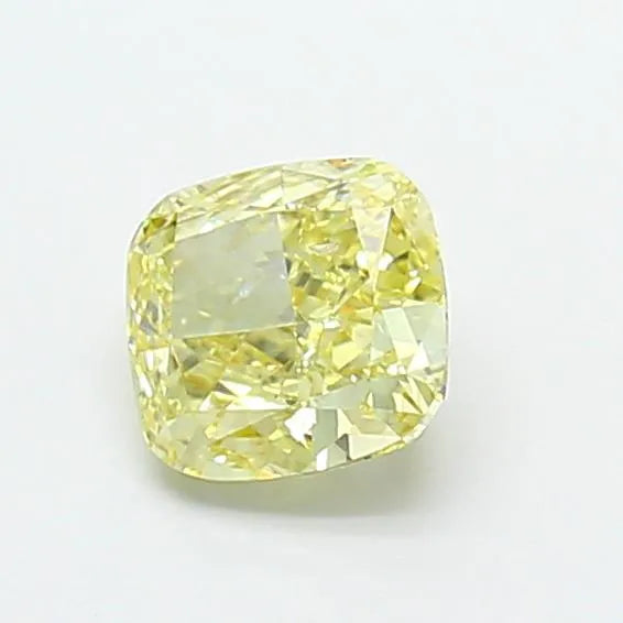 1.02ct Cushion modified Lab Grown Diamond (Colour Fancy Yellow, Clarity SI1, IGI Certified)