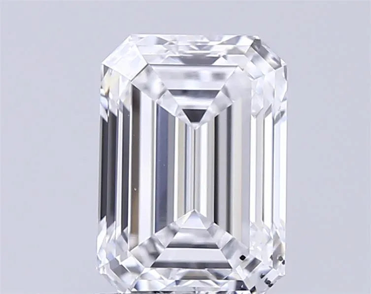 1.02ct Emerald Lab Grown Diamond (Colour D, Clarity SI1, IGI Certified)