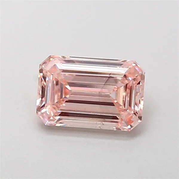 1.02ct Emerald Lab Grown Diamond (Colour Fancy Pink, Clarity VS2, IGI Certified)