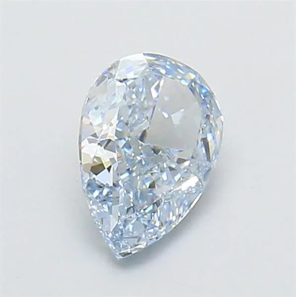 1.02ct Pear Lab Grown Diamond (Colour Fancy Intense Blue, Clarity VVS1, IGI Certified)