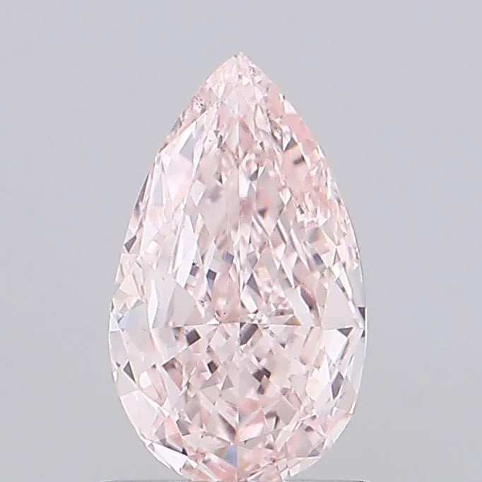1.02ct Pear Lab Grown Diamond (Colour Fancy Intense Pink, Clarity VS1, IGI Certified)