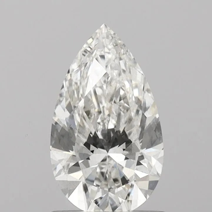 1.02ct Pear Lab Grown Diamond (Colour H, Clarity SI1, IGI Certified)