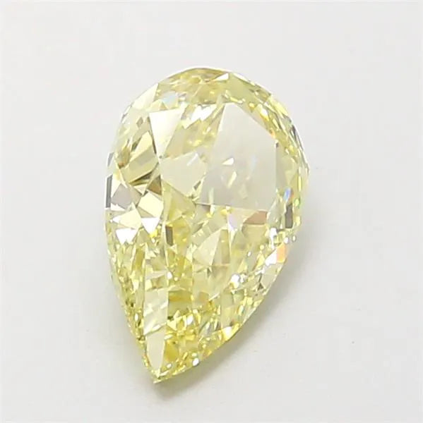 1.03ct Pear Lab Grown Diamond (Colour Fancy Light Yellow, Clarity VVS2, IGI Certified)
