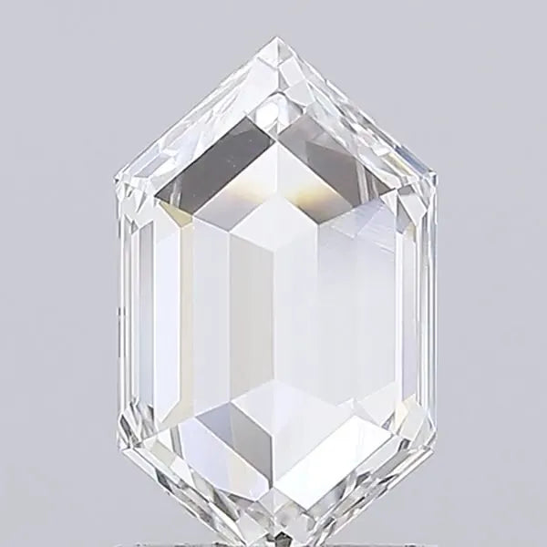 1.04ct Hexagonal Lab Grown Diamond (Colour E, Clarity VVS2, IGI Certified)