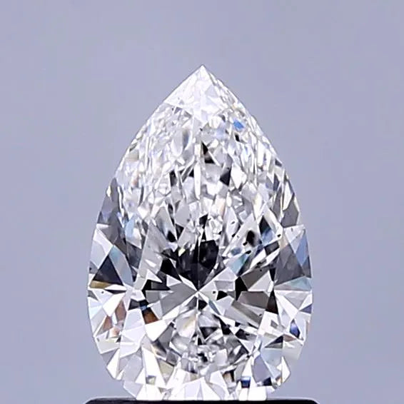 1.04ct Pear Lab Grown Diamond (Colour D, Clarity SI1, IGI Certified)