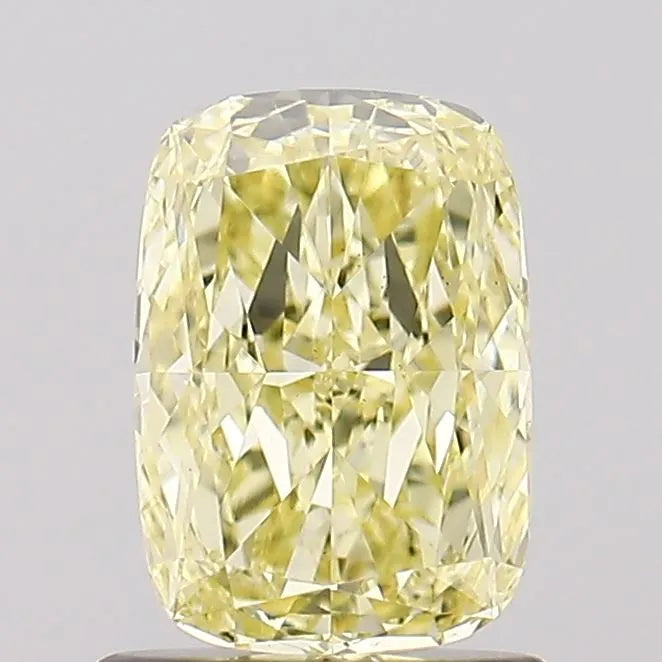 1.06ct Cushion modified Lab Grown Diamond (Colour Fancy Yellow, Clarity VS1, IGI Certified)
