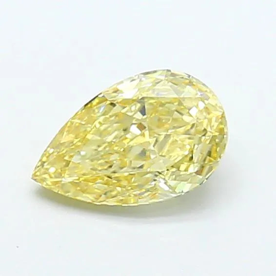 1.06ct Pear Lab Grown Diamond (Colour Fancy Yellow, Clarity VVS2, IGI Certified)