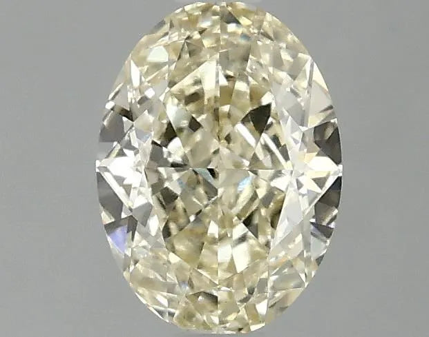 1.07ct Oval Lab Grown Diamond (Colour Fancy Light Yellow, Clarity VS1, IGI Certified)
