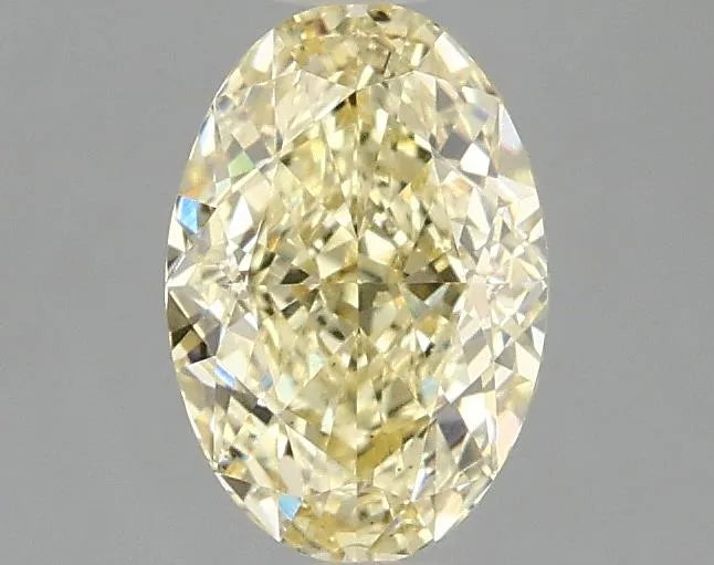 1.09ct Oval Lab Grown Diamond (Colour Fancy Intense Yellow, Clarity VS1, IGI Certified)