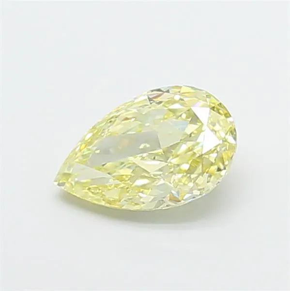 1.12ct Pear Lab Grown Diamond (Colour Fancy Light Yellow, Clarity VS1, IGI Certified)