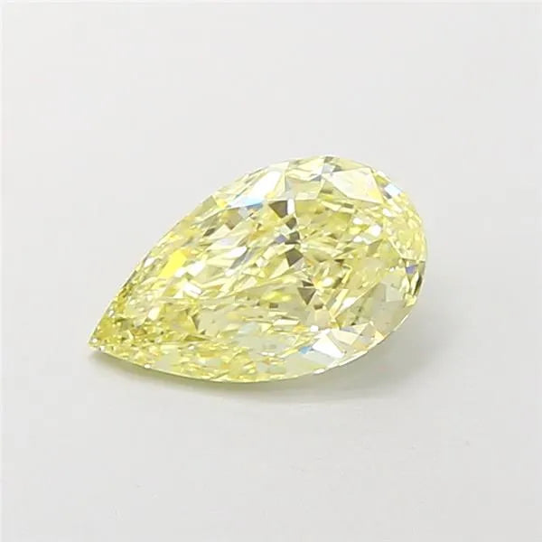 1.13ct Pear Lab Grown Diamond (Colour Fancy Yellow, Clarity VS1, IGI Certified)