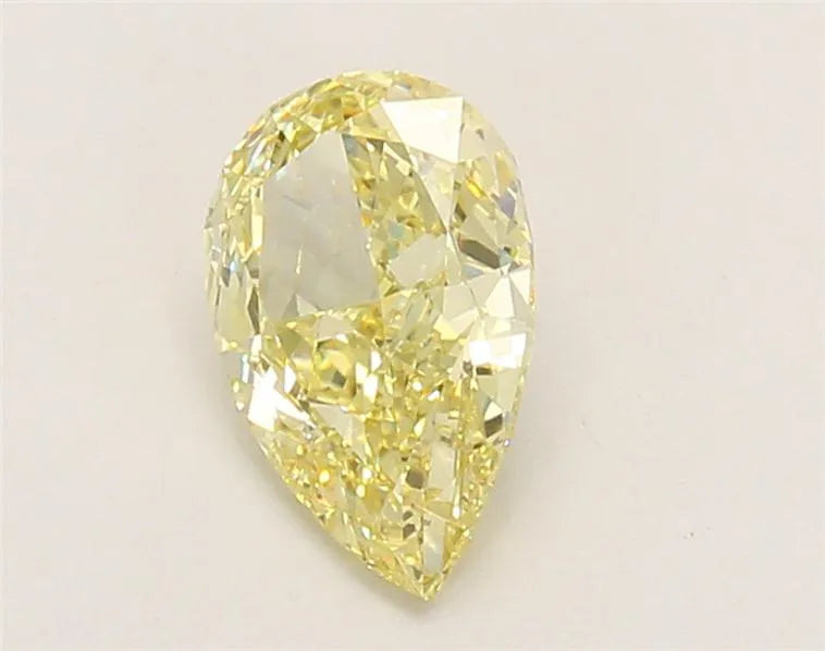 1.21ct Pear Lab Grown Diamond (Colour Fancy Intense Yellow, Clarity VS1, IGI Certified)