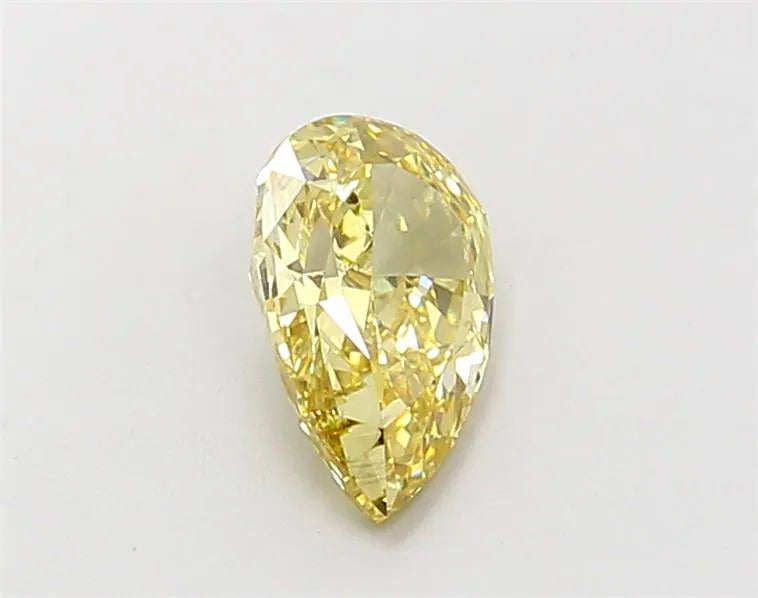 1.23ct Pear Lab Grown Diamond (Colour Fancy Intense Yellow, Clarity VS1, IGI Certified)