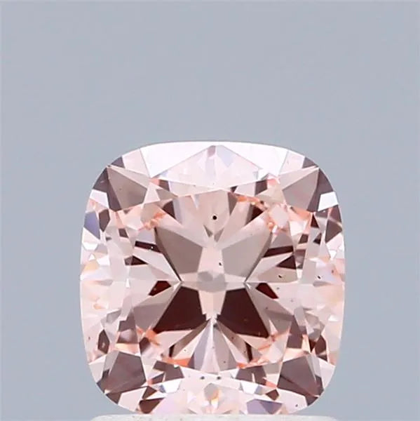 1.29ct Cushion modified Lab Grown Diamond (Colour Fancy Intense Pink, Clarity SI1, IGI Certified)