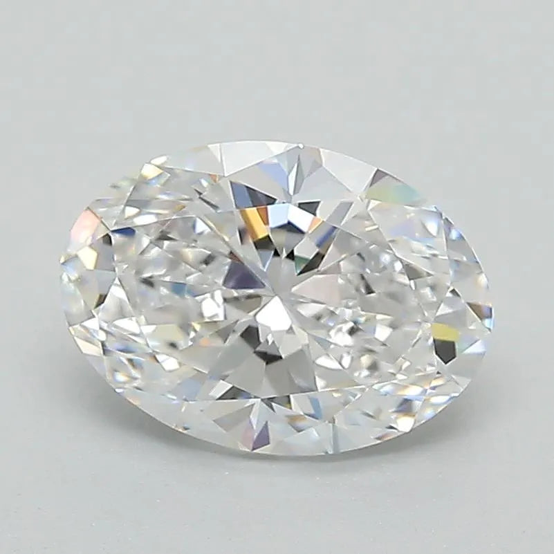 1.45ct Oval Lab Grown Diamond (Colour D, Clarity VVS2, IGI Certified)