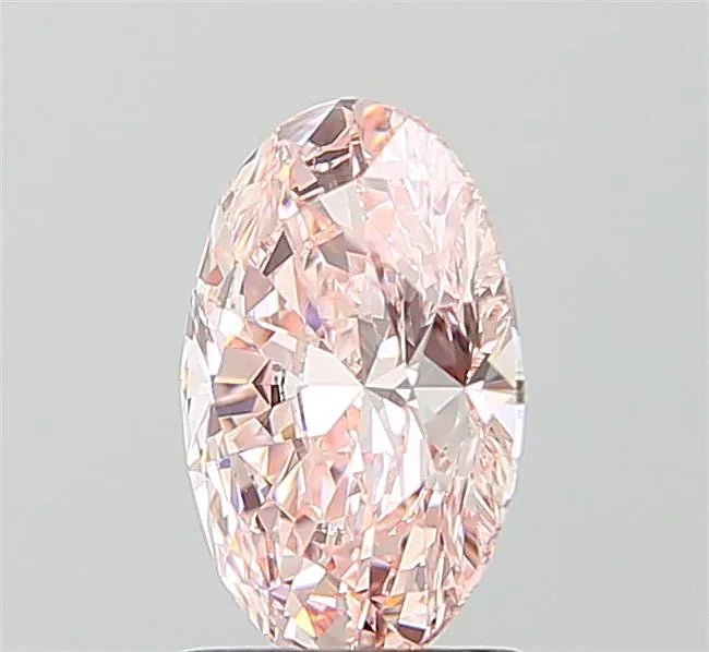 1.49ct Oval Lab Grown Diamond (Colour Fancy Intense Pink, Clarity VS1, IGI Certified)