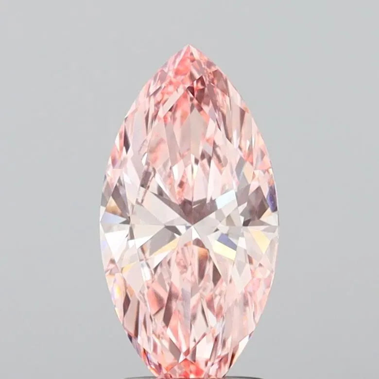 1.50ct Marquise Lab Grown Diamond (Colour Fancy Intense Pink, Clarity VVS2, IGI Certified)