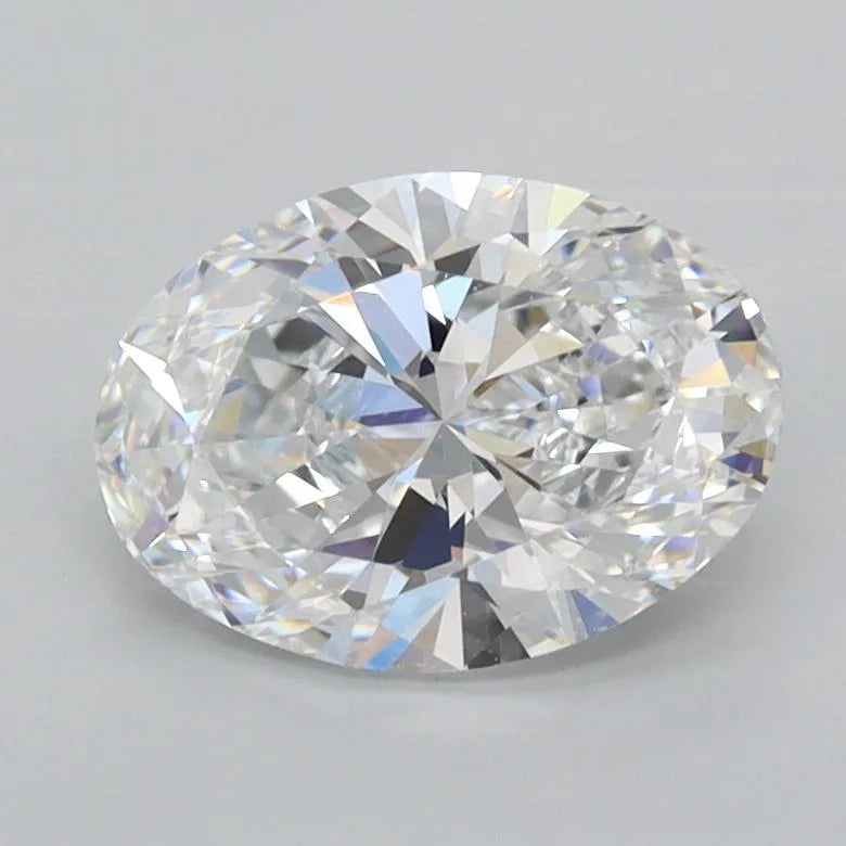 1.50ct Oval Lab Grown Diamond (Colour D, Clarity FL, IGI Certified)