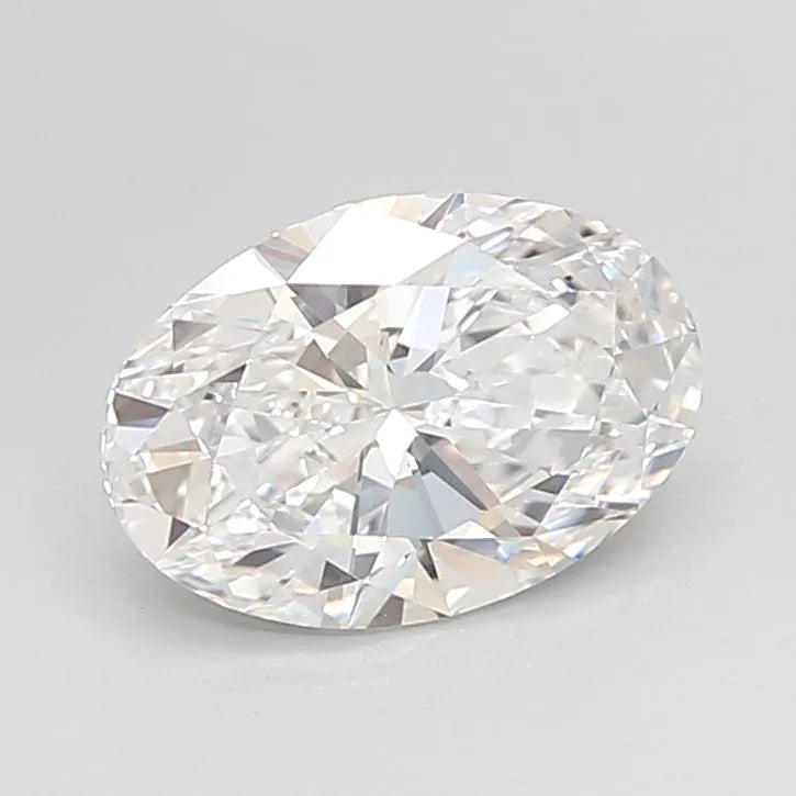 1.50ct Oval Lab Grown Diamond (Colour D, Clarity VVS2, Cut EX, IGI Certified)