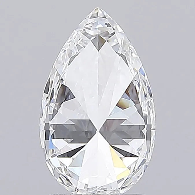 1.50ct Pear Lab Grown Diamond (Colour D, Clarity VS1, IGI Certified)