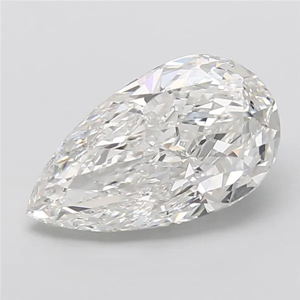 1.50ct Pear Lab Grown Diamond (Colour D, Clarity VVS2, IGI Certified)