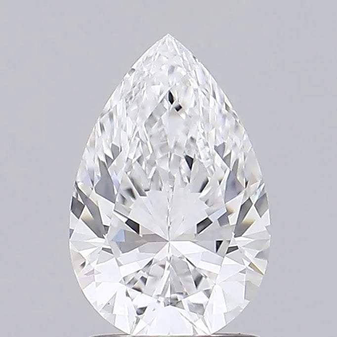 1.50ct Pear Lab Grown Diamond (Colour D, Clarity VVS2, IGI Certified)